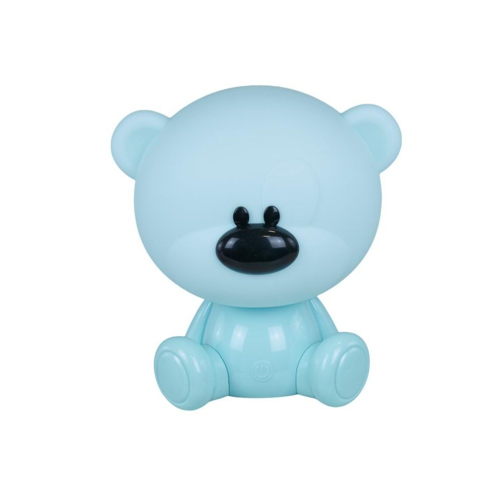 LAMPADA ORSETTO CELESTE 20X18X25